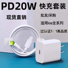 PD20W急速充電器とデータケーブル iPhone16/17/Apple14対応 携帯電話充電器セット 30W