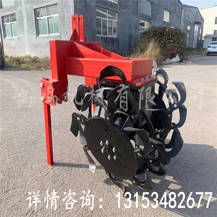 单侧葡萄埋藤机上土机 四轮拖拉机带双侧葡萄埋藤机 培土机