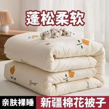 新疆棉被棉花被子棉絮双人加厚保暖春秋单人学生手工床垫冬天褥子