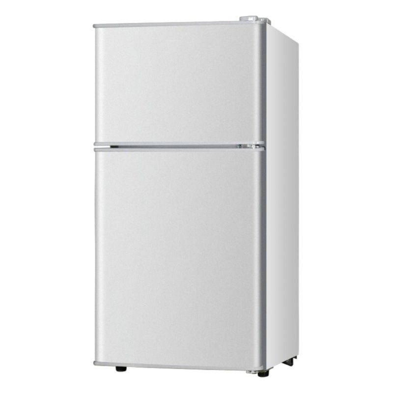 Sea l? 128L mini frostless small refrigerator double door refrigerated frozen home small dormitory rental first -class energy saving