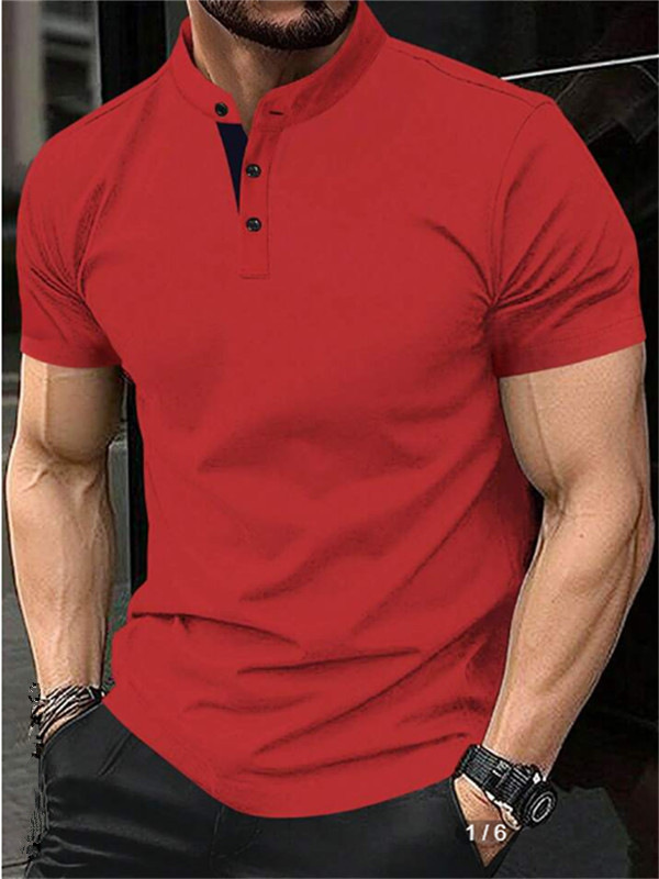 Men's fashionable sports polo for leisure