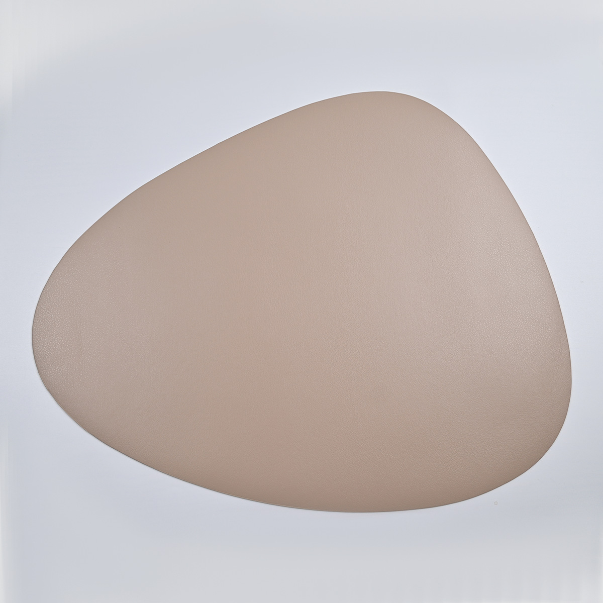 Cojín de cuero PU, almohadilla de mesa antideslizante, almohadilla de aislamiento térmico a prueba de agua, almohadilla de taza, gota de agua simple, almohadilla de comedor occidental sólida