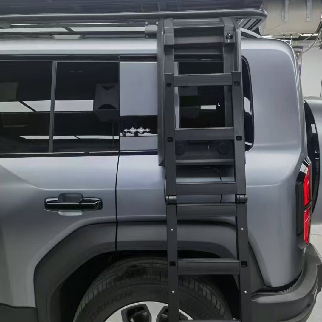 Suitable for BYD equation Leopard 5 roof platform ladder side window schoolbag mecha side account roof spotlight modification