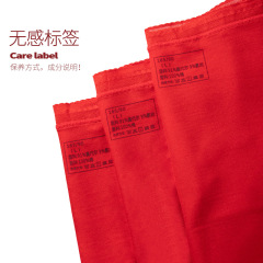 2024 Spring Festival zodiac year red underwear wedding festive red cotton modal women's briefs wholesale