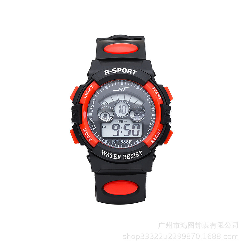 Venta caliente reloj para niños lindo colorido luminoso reloj deportivo tendencia estudiante reloj Comercio exterior transfronterizo