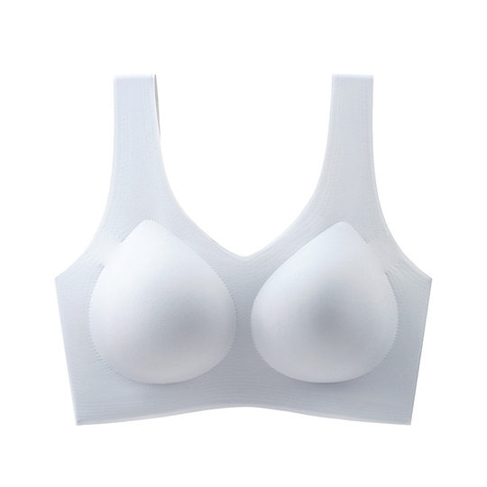 [same Style as Shuxin] bras Thin Non-running Cup Seamless Intimates Sleep Women's Bra Sports Beautiful Back Summer