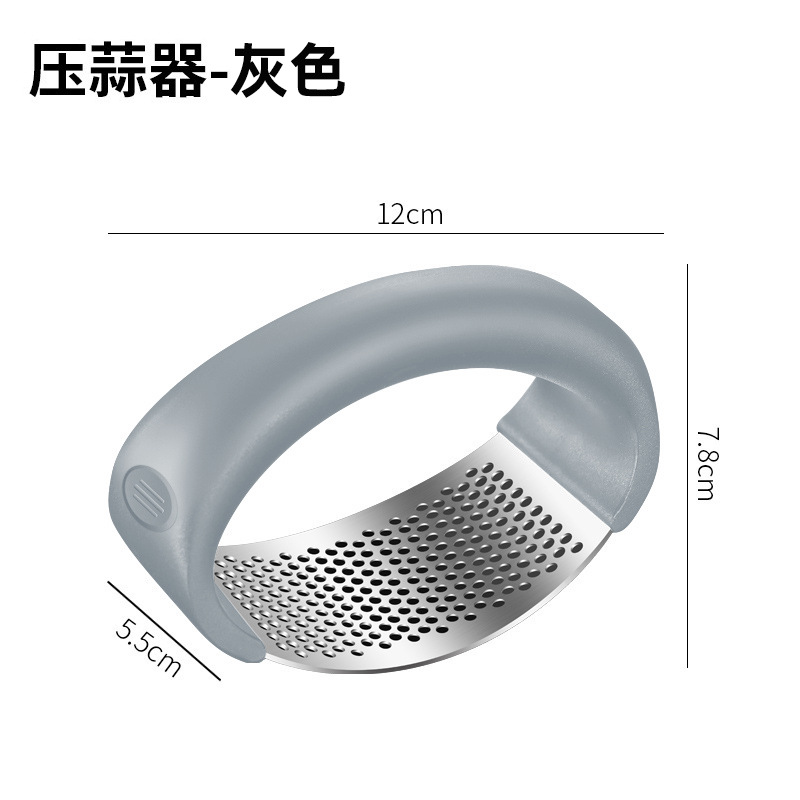 Artefactos de cocina alemanes de batida 304 tecnología de acero inoxidable negro máquina de cocción de ajo artefactos de cocción de ajo