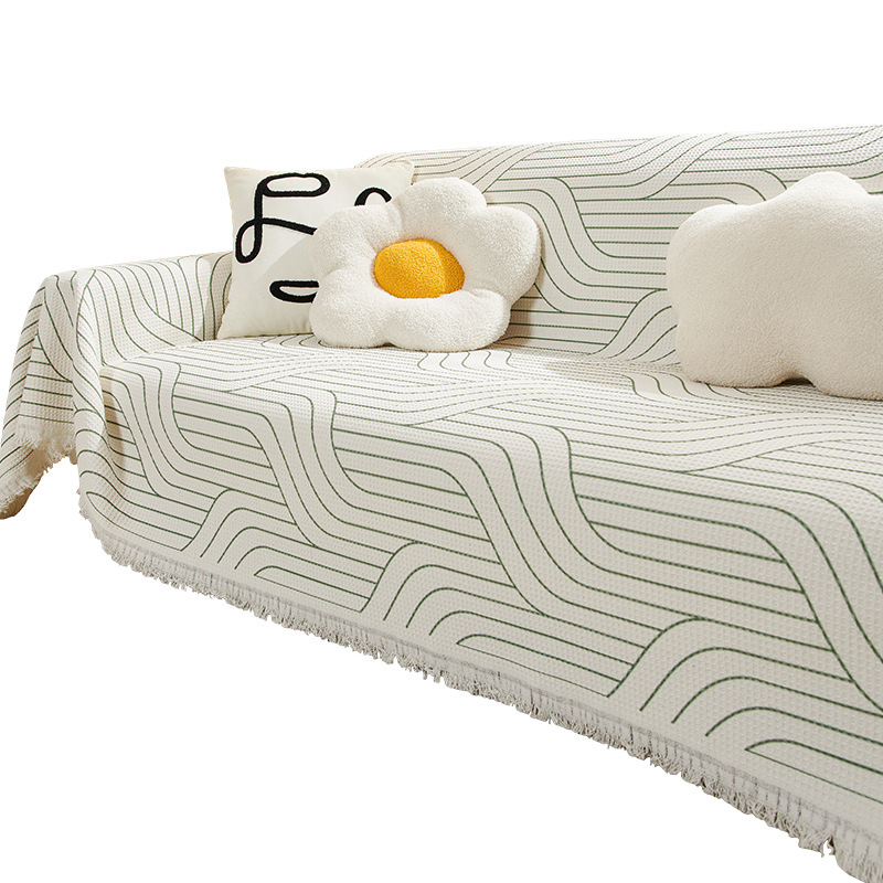 Nordic anti-rasguño gato sofá toalla cubierta sofá cubierta completa tela antideslizante cubierta estera Four Seasons universal Manta