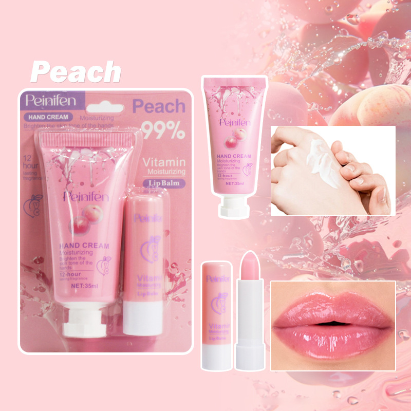 Set de Crema de Manos y Bálsamo Labial Hidratante y Humectante para Cuidado de Manos y Labios image 8