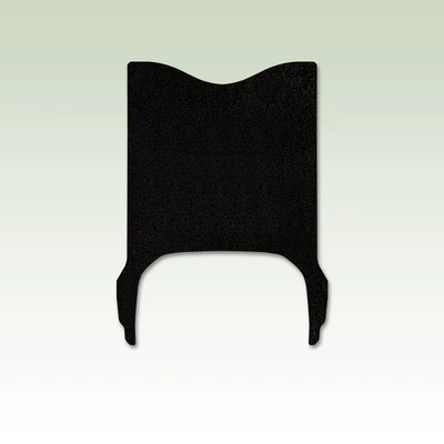 Yadi Guanneng E80 Special Foot Pads Electric Vehicle Pedal Decorative Accessories Battery Vehicle Foot Pads Electric Vehicle Mats (Electric vehicle foot mat) - pure-black-exclusively-for-yadi-e80