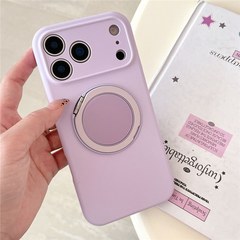 新款支点液态硅胶手机壳苹果15磁吸支架iPhone16全包防摔17保护套