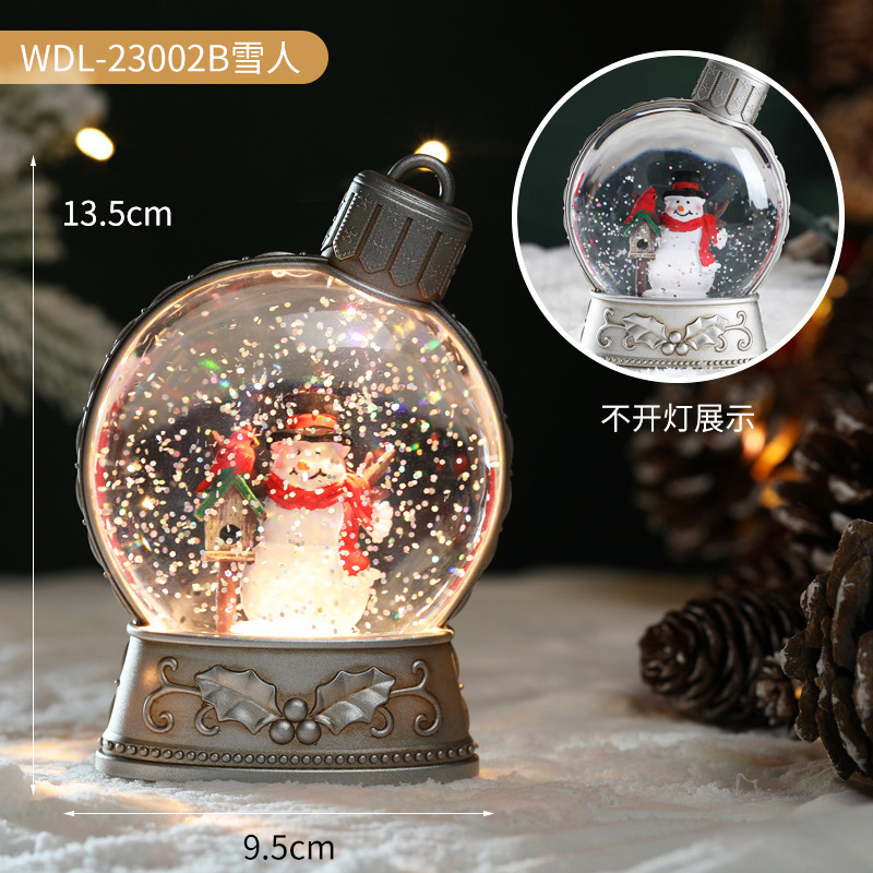 クリスマスの祝日の装飾品の発光シミュレーションの平灯ホテルのデパートのデスクトップのledの置物のシーンは火炎の明かりを配置します。|undefined
