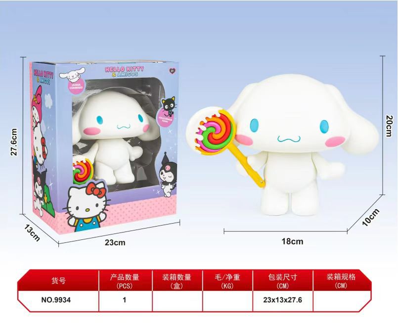 Material de vinilo, ventana grande Kuluomi, serie de cajas de color, adornos de escritorio, accesorios para muñecas, articulaciones desmontables, móviles