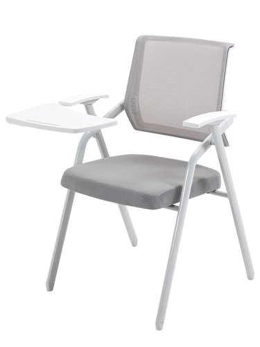 Thickened and enlarged writing desk training chair folding chair with writing chair student chair tutoring class chair foldable conference chair