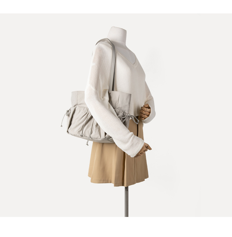 Nylon Shoulder Bag For Women, Casual Versatile Commuting Handbag_voghion.com