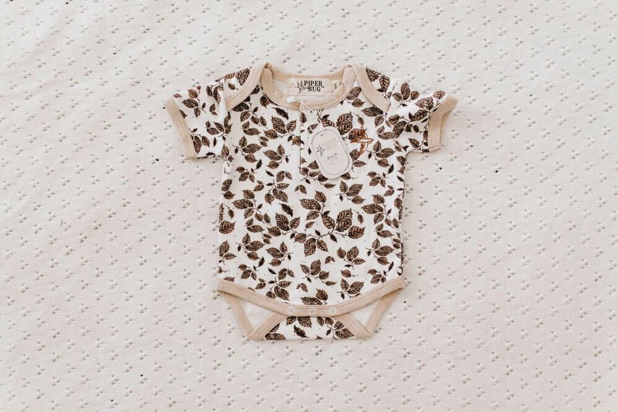 파이퍼 노란 잎 ~ 짧은 소매