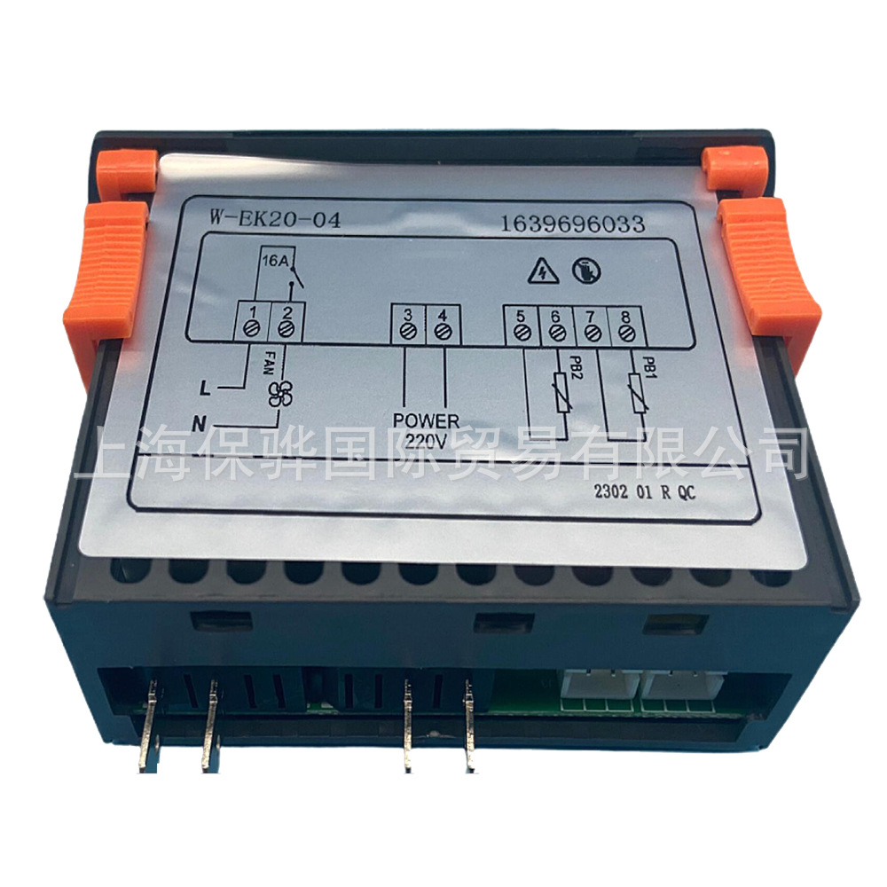 冷冻干燥机用微电脑控制器显示压力露点及检测冷凝温度调节风量