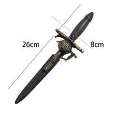 Export Pirate Knife Costume Decorations, Knife Treasure Chest Matching for Halloween Party Dress-Up Toys