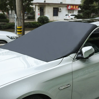 Sun shade coated silver cloth snow shield