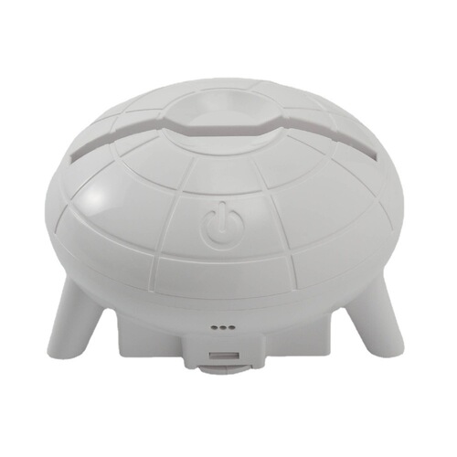 Cross-border exclusive 3D night light base with cracks UFO colorful base crystal acrylic ornament LED multiple bases