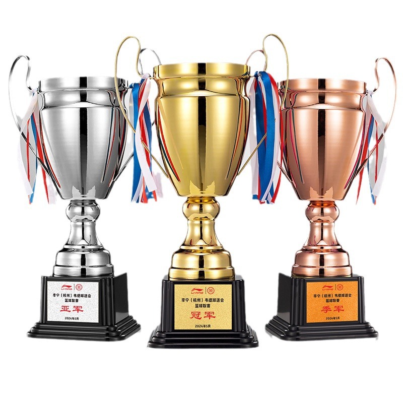 Trofeos de metales Personalizados Deportes Campeones Terceros Premios Oro, Plata y Bronce Medallas de fútbol Baloncesto Honores Personalizados