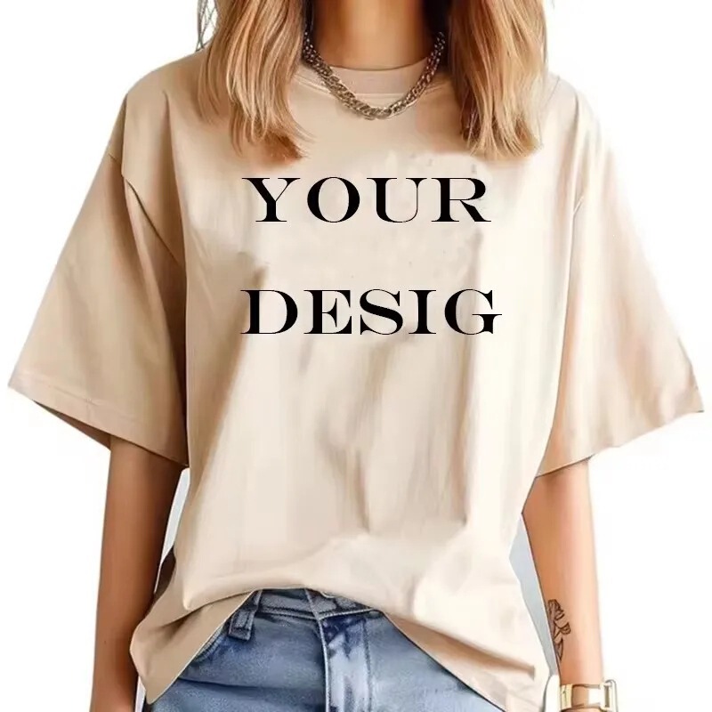 Your Own Design T Shirt Men Women Your Print Photo Logo T Shirt DIY Graphic T Shirt