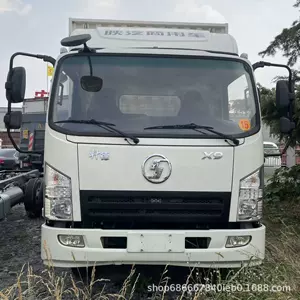 Factory cross-border exports of HOWO Shacman box-type cargo trucks to Africa, used 5-10 ton light trucks