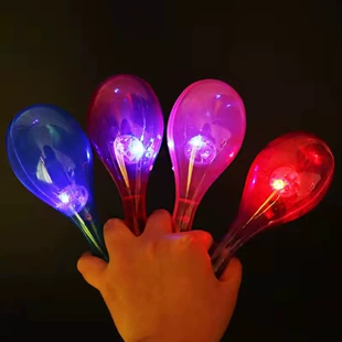 Светящийся LED маракас игрушка для вечеринок и детей