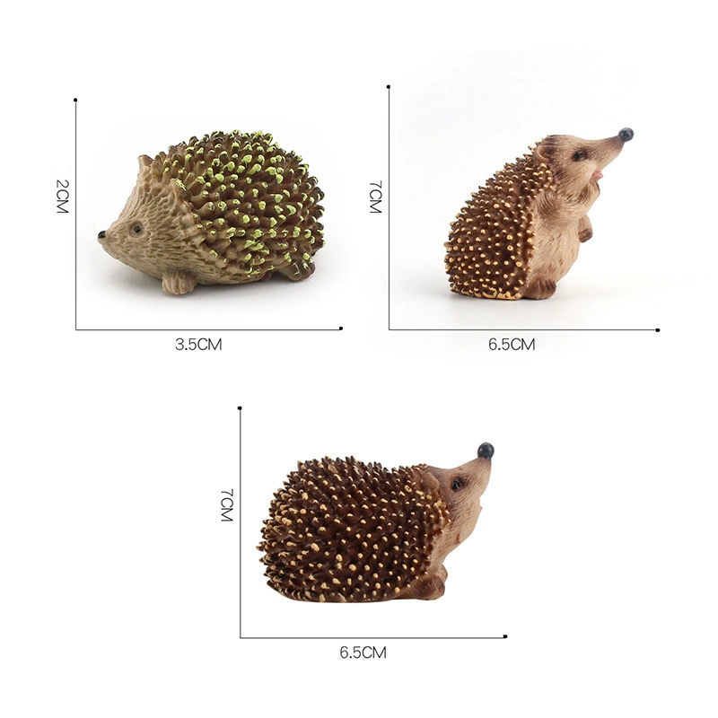 Кросс-борт PVC твёрдый имитированный ёжик модель Little hedgehog mouse jungle sand стол детские игрушки