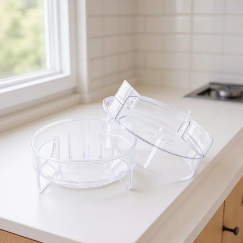 Chicken Shredder Machine Fully Transparent Meat Shredder for Cutting Chicken into Strips, Manual Twisting and Tearing Meat Grinder