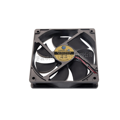 Factory direct supply DC12025 cooling fan 5V12V24V ball bearing air cooler heater industrial fan