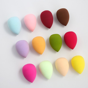 Meizhi creative boutique large non-latex powder puff gourd powder puff water drop oblique cut powder puff beauty egg wet and dry dual-use