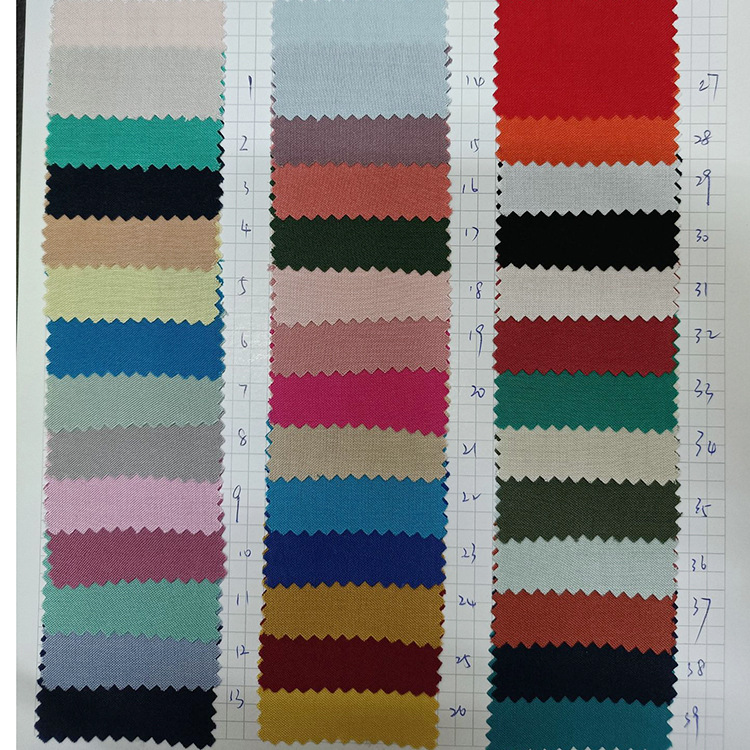 Proveedores chinos de bajo precio 30s tela de enfriamiento de rayon plano