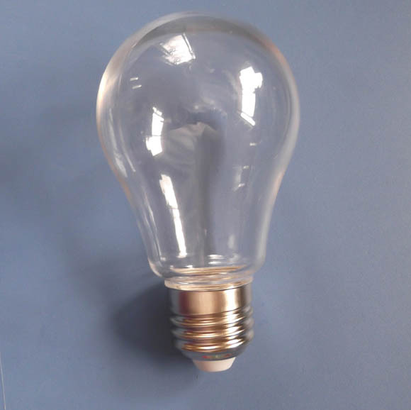 A60智能led球泡外壳 led球泡外壳套件 透明灯罩梨形灯罩HY-3702