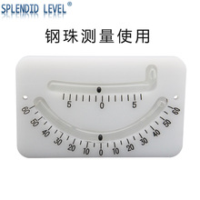✅双管钢珠水平气泡测量多角度坡度仪高精度角度仪水平仪测量倾斜
