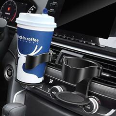 車の水の杯の棚のエアコンの噴出口の飲み物の棚の車載の多機能のお茶の杯は灰皿の置物の固定の支柱を支えます。