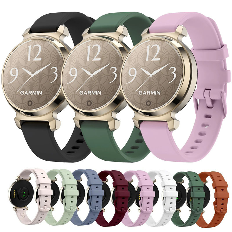 For Garmin Lily 2 Silicone Strap Jiaming Strap Lily2 Women Smart Watch Replacement Wristband