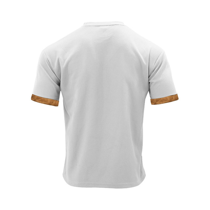 385g Weight Short Sleeve Sleeve Length Polyester Fabric Type Shorts Sets Sets Type 2 Pieces Set Quantity Casual Occasion Turndown Neckline Regular Fit Fit Type Color Block Pattern Summer Season Men's Gender Simple Style Style Men's Color Block Simple Style Turndown Short Sleeve Regular Fit Men's Sets 11