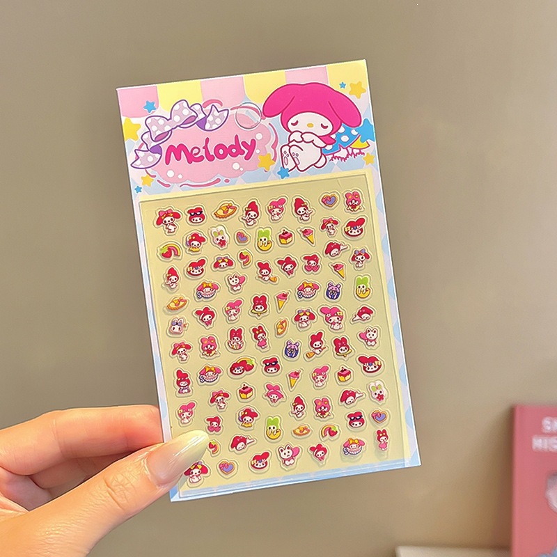 Niños parches de uñas super lindas chicas lindas usan pegatinas de dibujos animados de uñas seguras desmontables parches de uñas al por mayor image 180