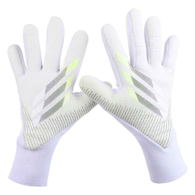 Football Goalkeeper Gloves, Goalkeeper Training, Breathable, Football Match Gloves with Finger Protection, Horse Cart Racing