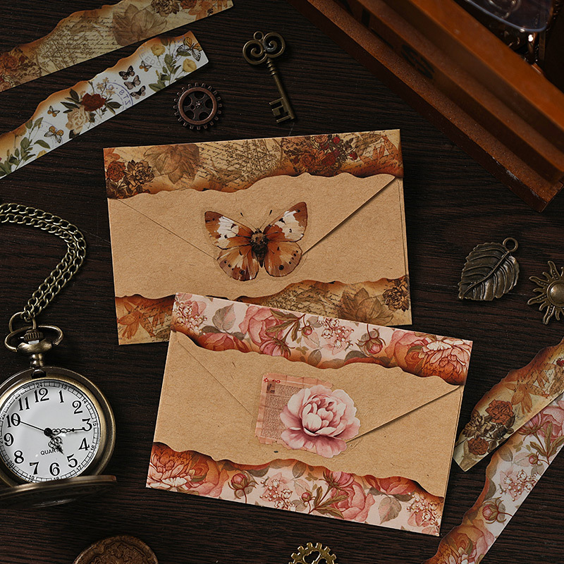 Diario manuscrito pegatinas impermeables pet diy pegatinas de diario retro transfronterizas hacer viejas tiras pegatinas decorativas artísticas