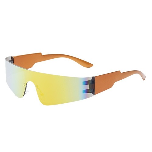 朋克科技感女士太阳眼镜蹦迪未来感连体遮阳镜一体式骑行眼镜批发