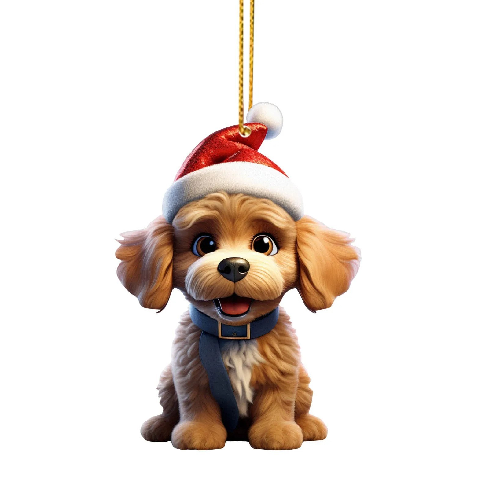 2024 nuevos productos transfronterizos de acrílico perros de dibujos animados colgantes de automóviles decoración del árbol de Navidad colgantes decoraciones para el hogar image 9