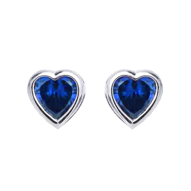 3g Weight Copper Ear Needle Material Ear Studs Classification 1 Pair Quantity Daily, Street Occasion Copper Material Heart Shape Pattern All Seasons Season Women's Gender Sweet Style 1 Pair Sweet Heart Shape Copper Ear Studs 52