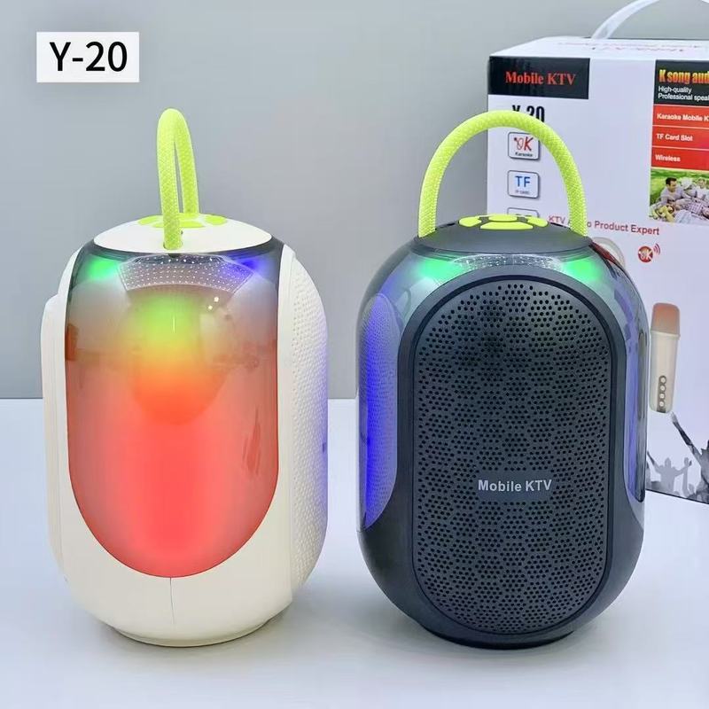 クロスボーダー Y-20 デュアルマイクオーディオ統合マイクホームカラオケ子供用ホーム ktv ワイヤレス Bluetooth オーディオ|undefined