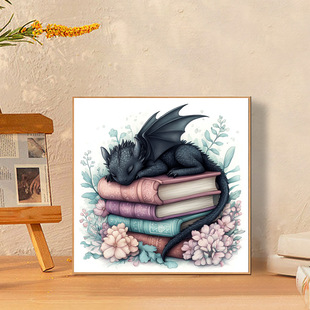 Diamond Painting Handmade Custom Book DIY Cross-Border Wings Cross Stitch Wholesale New Temu Sleeping