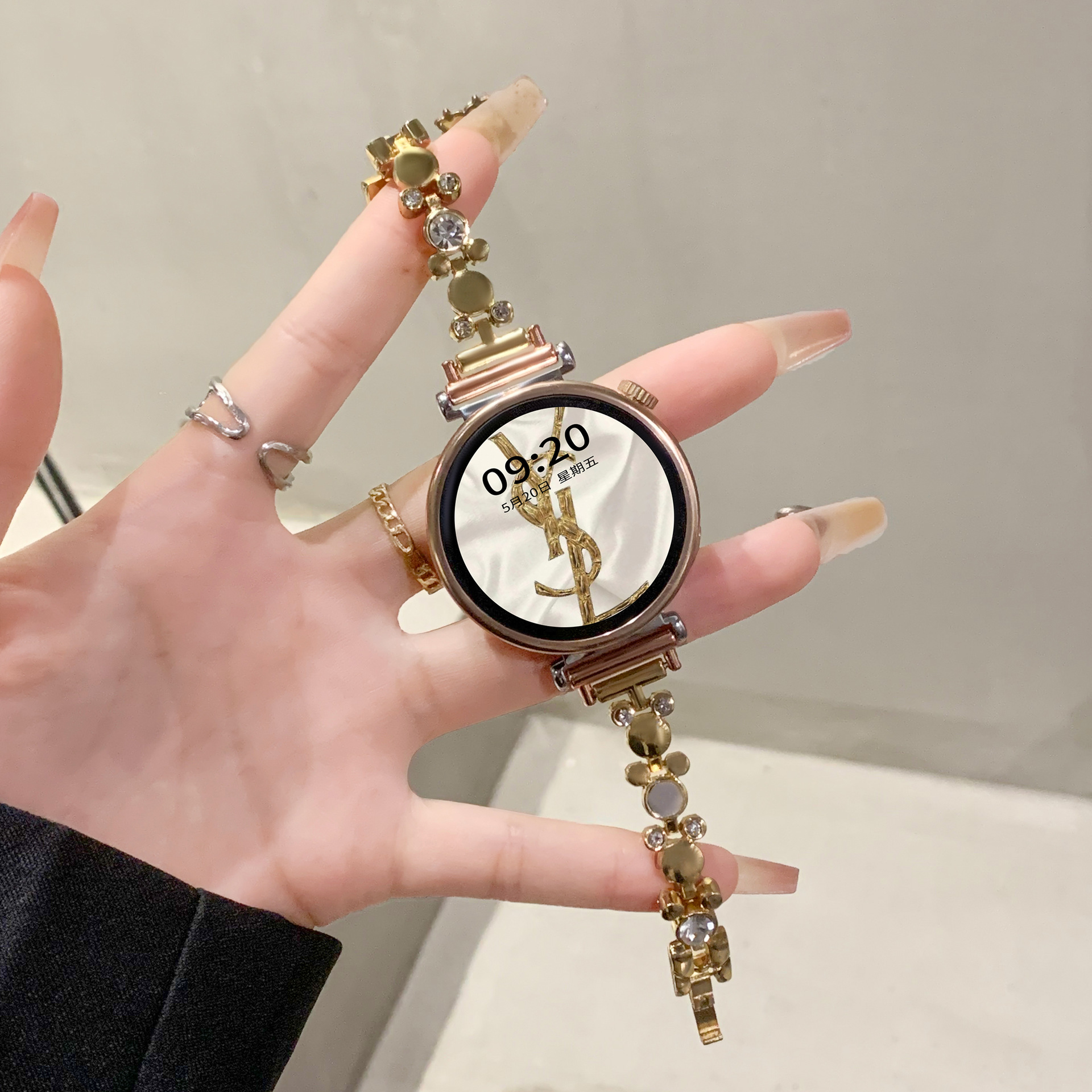 For Huawei Watch watchGT/41mm/Glory 18/20/22MM Millet Watch Strap Mickey Mouse