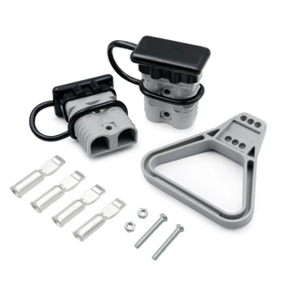 AND350A600V电源连接器插头大电流连接器叉车快速插拔接插件