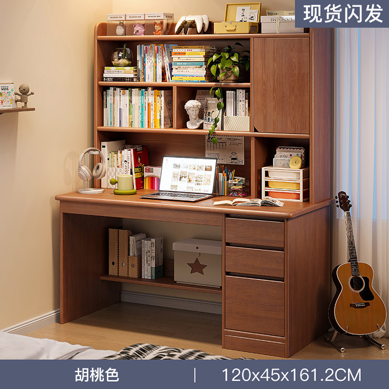 Escritorio para computadora, tocador, dormitorio integrado, escritorio simple y moderno, escritorio de maquillaje, gabinete de maquillaje dos en uno, espejo, nuevo estilo de cama