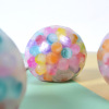 Beads, grape ball from soft rubber, toy, slime, suitable for import, anti-stress